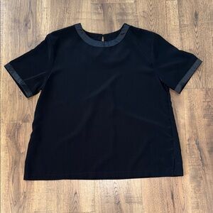 BFA CLASSICS Black Short Sleeve Top